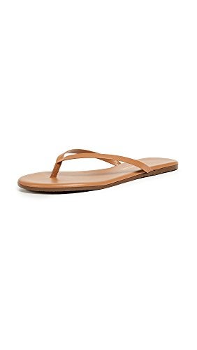 TKEES Women's Foundation Flip Flop,Au Naturale,5 M US - Image 1
