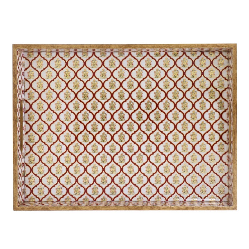 RICHTER Maroon Gold Tray - Image 4