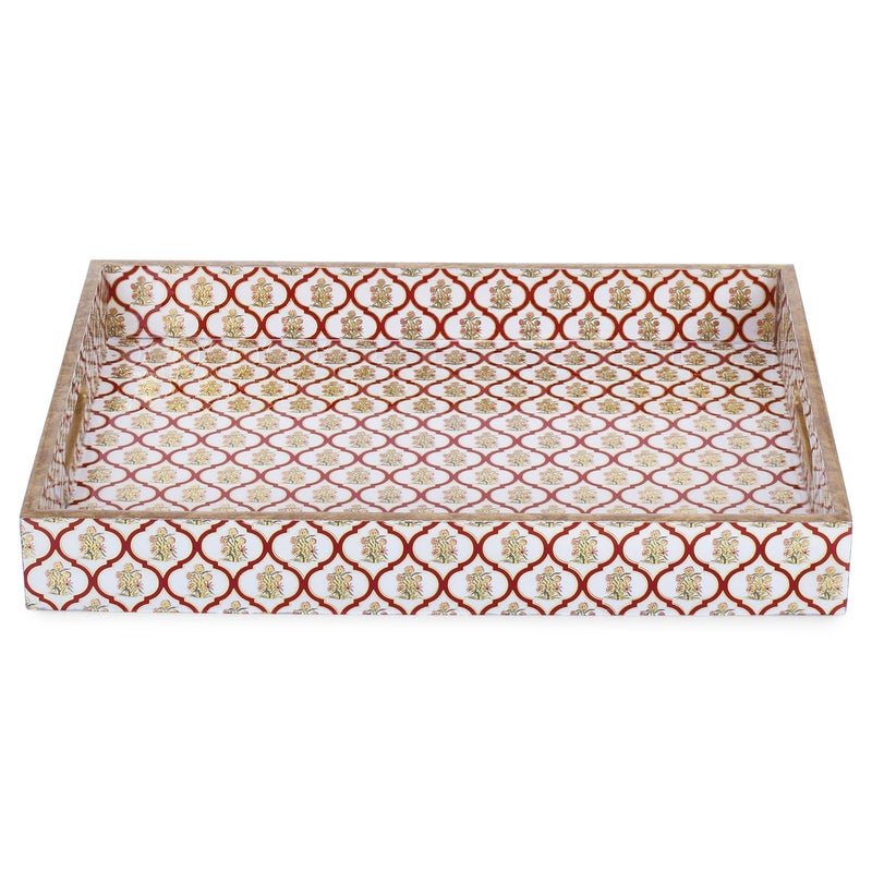 RICHTER Maroon Gold Tray - Image 3