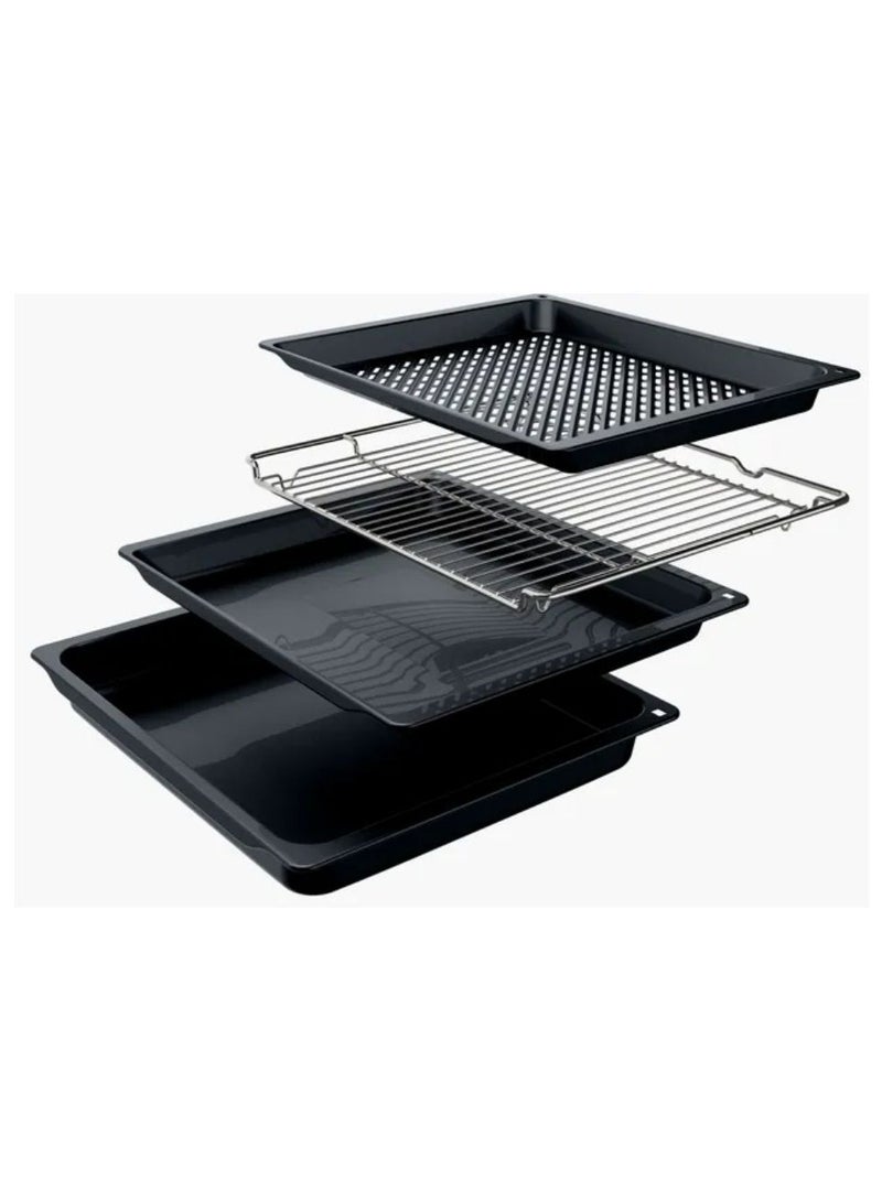 بوش 76 L, Built-In Oven, Series 4 Steam + 3D HotAir – AutoPilot10 HUA736EA0M stainless_steel - Image 4