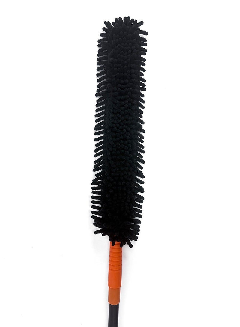 Baleno Handy Microfiber Duster with Extendable Handle, Flexible Dusting Head, 105 to 142 cm Telescopic Stick, Non-Scratch Cleaning Tool - Image 1