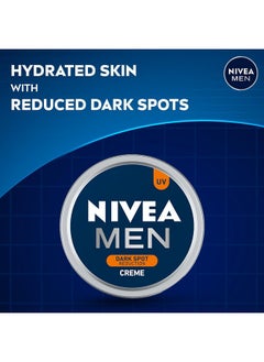 Nivea Men Creme Dark Spot Reduction Non Greasy Moisturizer Cream With Uv Protect 30Ml  - Image 2