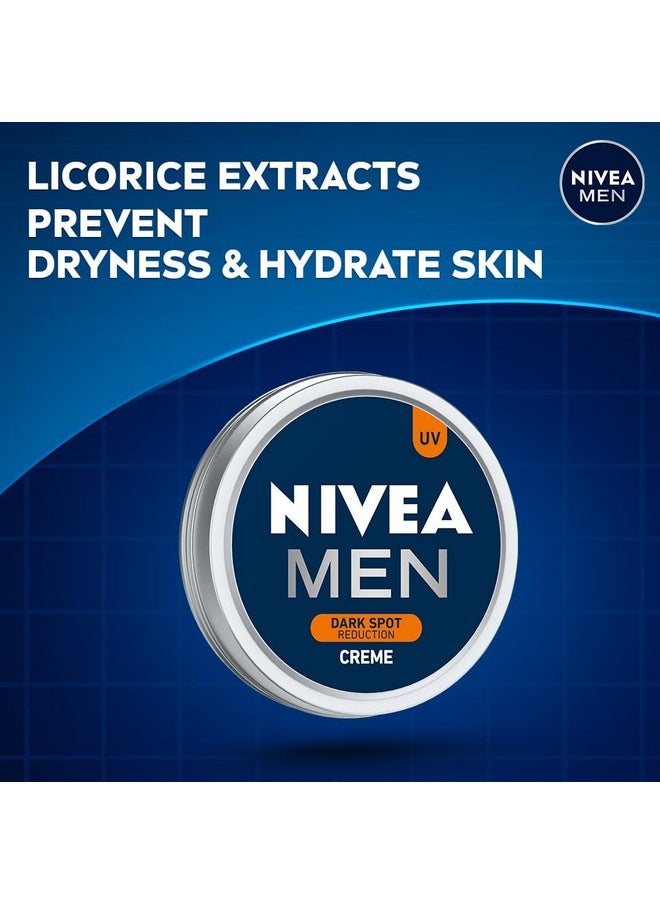Nivea Men Creme Dark Spot Reduction Non Greasy Moisturizer Cream With Uv Protect 30Ml  - Image 3