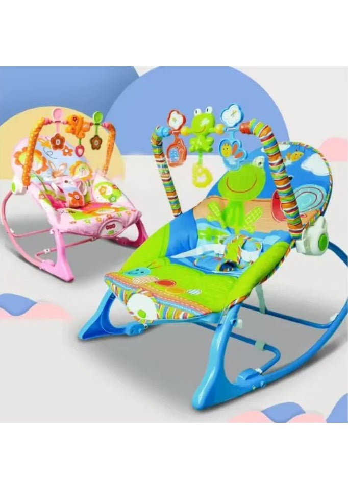 Generic - Electric automatic baby rocket chair bouncer baby music remote control bed chair rocking chair shaker swing couch bed table - Image 1