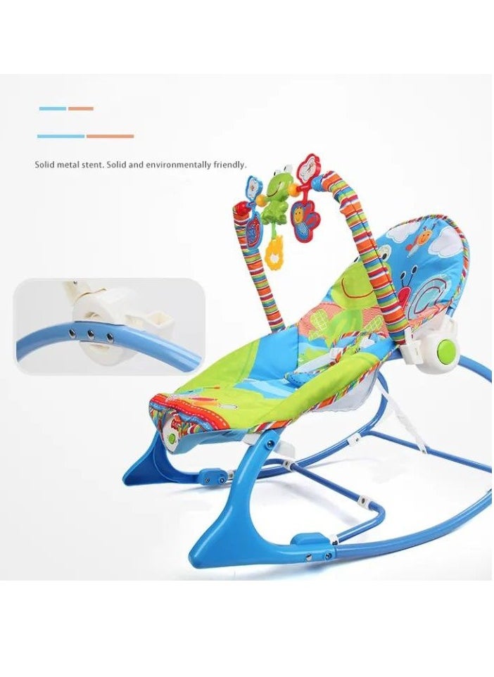 Generic - Electric automatic baby rocket chair bouncer baby music remote control bed chair rocking chair shaker swing couch bed table - Image 1