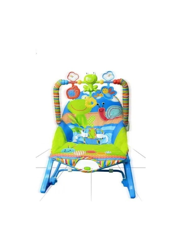 Generic - Electric automatic baby rocket chair bouncer baby music remote control bed chair rocking chair shaker swing couch bed table - Image 1
