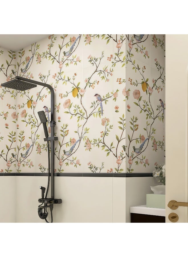 🏠✨【Self-Adhesive Wallpaper】44cm x 5m Waterproof & Moisture-Proof | Creative Colorful Patterns | Easy Peel & Stick Home Decor for Kitchen & Bathroom - Image 5