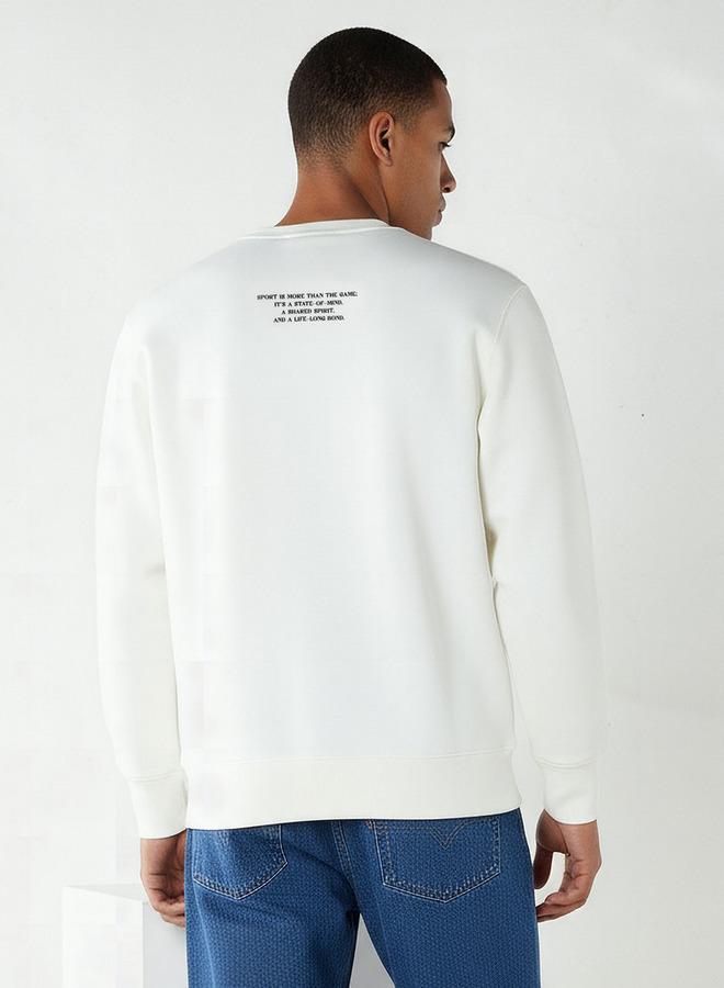 Starter Men Regular Fit Logo Print Sweatshirt - Image 3