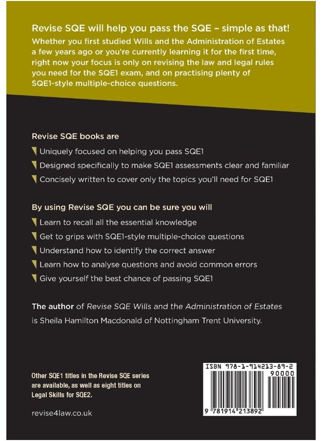 Revise SQE Wills and the Administration of Estates: SQE1 Revision Guide 2nd ed  - Image 2
