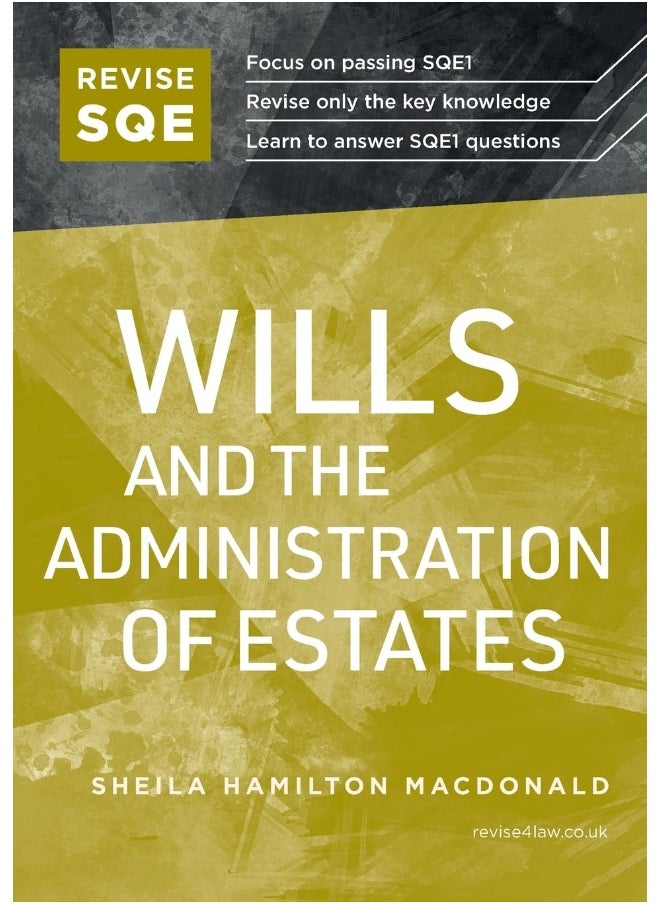 Revise SQE Wills and the Administration of Estates: SQE1 Revision Guide 2nd ed  - Image 1