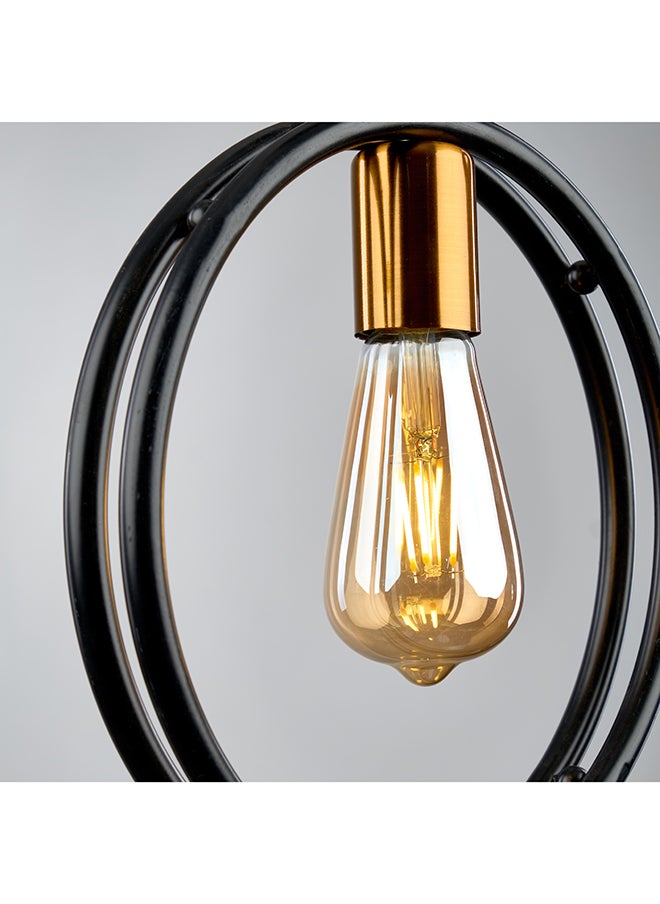 NAGAFA SHOP Black Ring Modern Ceiling Lamp-R1027  - Image 2