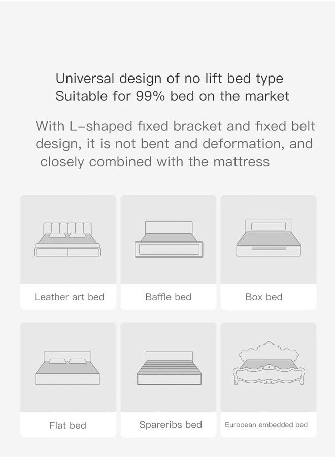Beauenty - Bed Rails for Toddlers And Infants Kids Bed Safety Guard Rail - Image 1