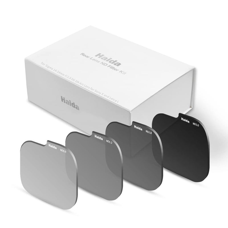 Haida Rear Lens ND Filter Kit for New Sigma 14mm F1.4 and 14-24mm f/2.8 DG DN Art Lenses (Sony E/Leica L-Mount) - Image 1