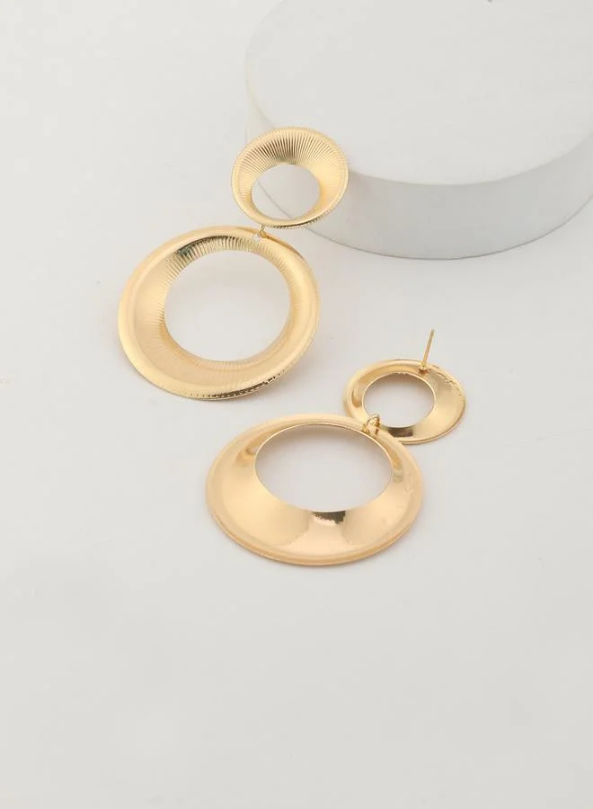 Take Two Ring-Shaped Dangle Earrings