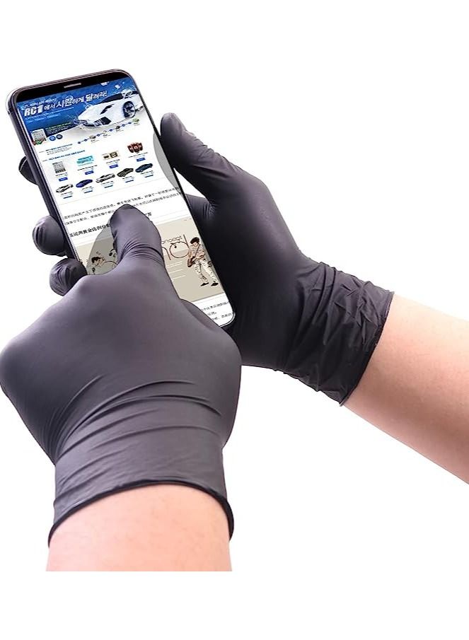 general Disposable Gloves XL, Food Safe，Latex-Free and Powder-Free Clear Vinyl Gloves for Cooking, Food Prep, Household Cleaning, Exam| Medium,100 Counts - Image 5