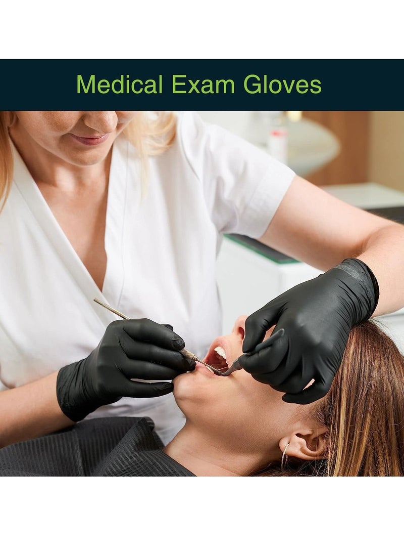 general Disposable Gloves XL, Food Safe，Latex-Free and Powder-Free Clear Vinyl Gloves for Cooking, Food Prep, Household Cleaning, Exam| Medium,100 Counts - Image 3