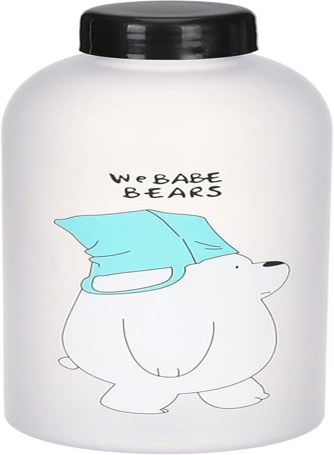 Spaceshoop Transparent leak-proof water and juice bottle - 500 ml