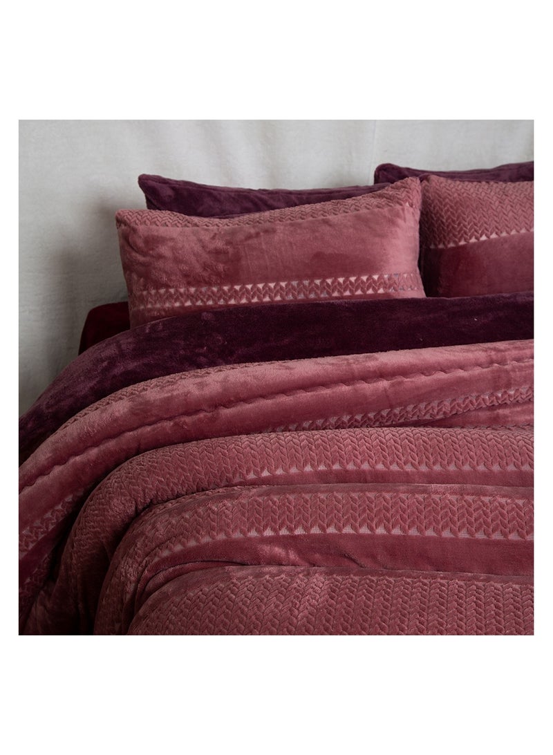 فاميلي بيد لحاف فرو اسباني 2 قطع مقاس 180×240 سم موديل 686 من فاميلي بد - Image 2