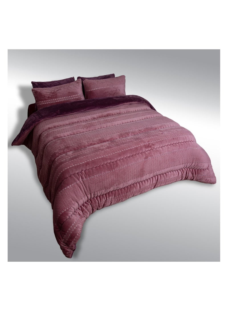 فاميلي بيد لحاف فرو اسباني 2 قطع مقاس 180×240 سم موديل 686 من فاميلي بد - Image 5