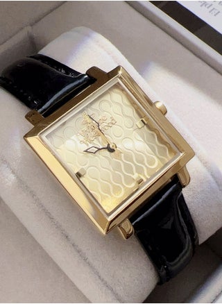 Black Strap Women's Watch