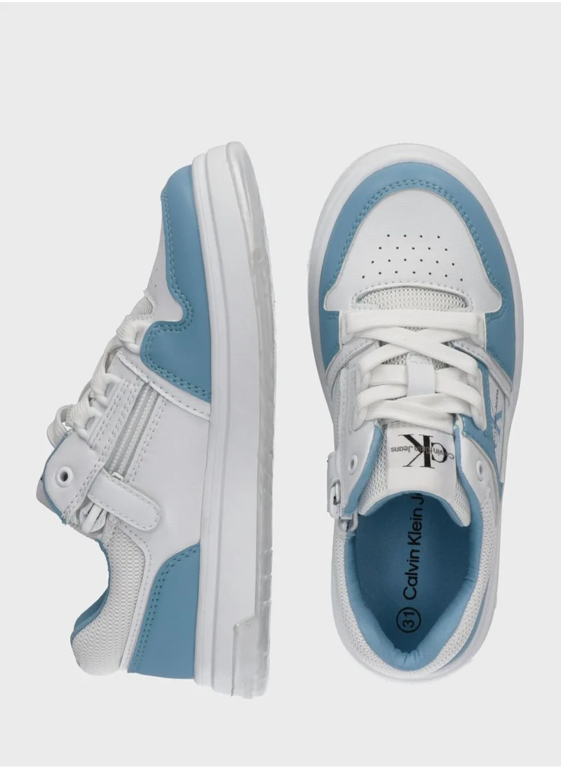 Calvin Klein Jeans Kids Lace Up Sneakers