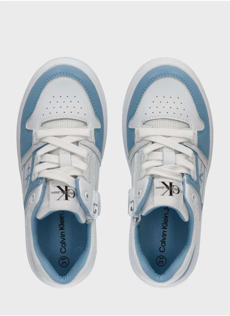 Calvin Klein Jeans Kids Lace Up Sneakers