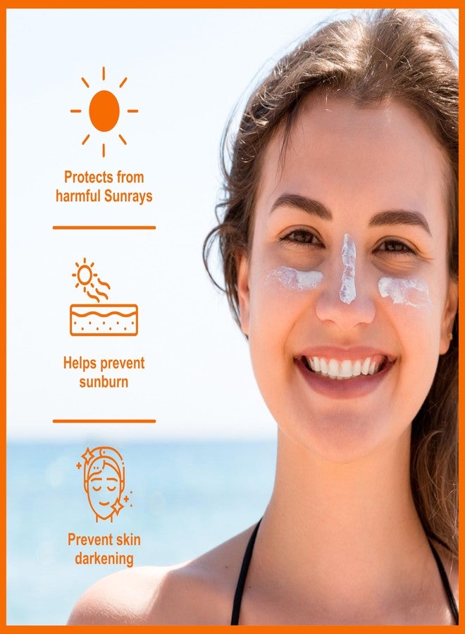 N Plus Professional Sun Screen Lotion SPF 50, UVA & UVB Protection, Sunblocking with Moisturising & Lightening Advantage, 100 ml - Image 4