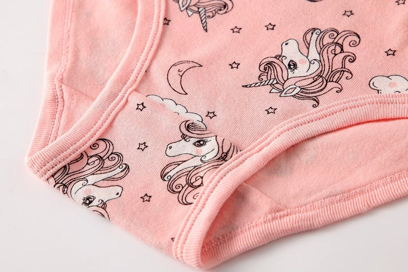 Winging Day Little Girls Assorted Prints Cotton Panties Size 5 (10-Pack) - Image 4