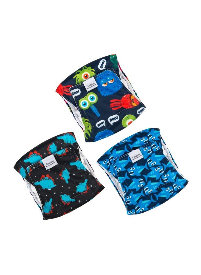 CuteBone - Dog Belly Bands For Male Dogs Wraps Washable Doggie Diapers Dm07S - Image 1