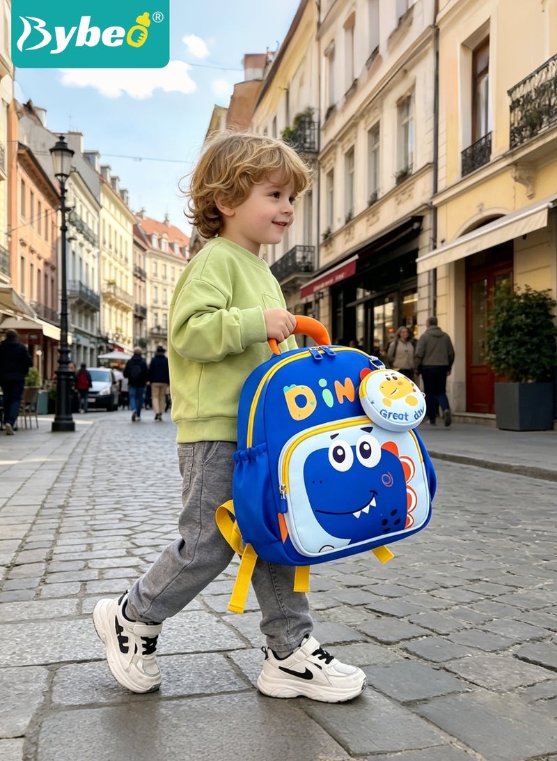 Bybeo Toddler School Backpack, Kids Backpack, Baby Preschool Bag with Coin Pocket and Adjustable Strap, Cute Cartoon Travel Bag for Kindergarten, Travel, School - Image 5