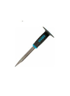 ستار إكس Starex Chisel Stoneing 10 بوصة (250 مم) × 18 مم لمسة نهائية رملية مدببة CRV قبضة رمادية 