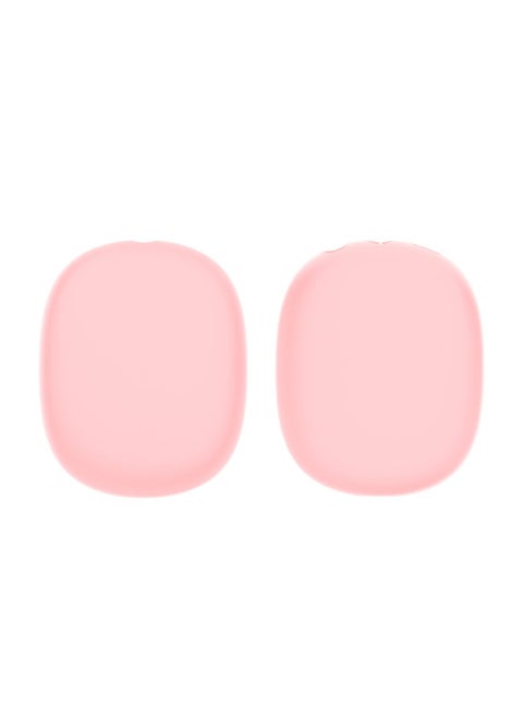 2024 Airpods Max Headset Protective Cover Ear Cap Head Beam Shell Silicone Protective Cover-Color:Pink Case-Model:Airpods Max