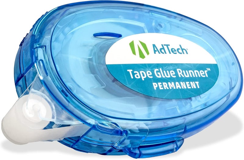 Adtech Glue Runner For Scrapbooking Supplies, case pack, Clear 4 Count (Pack of 12) cartridges,05603-CASE - Image 3