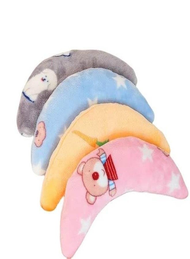 Shopipistic Cat Toy Pillow for Small Cats and Dogs | Half Donut U Shaped Cozy Sleeping Toy | Soft Cotton Neck Support Pillow for Improved Sleep, Washable and Portable- Random Color, 1 Pc- Style 2 XS - Image 1