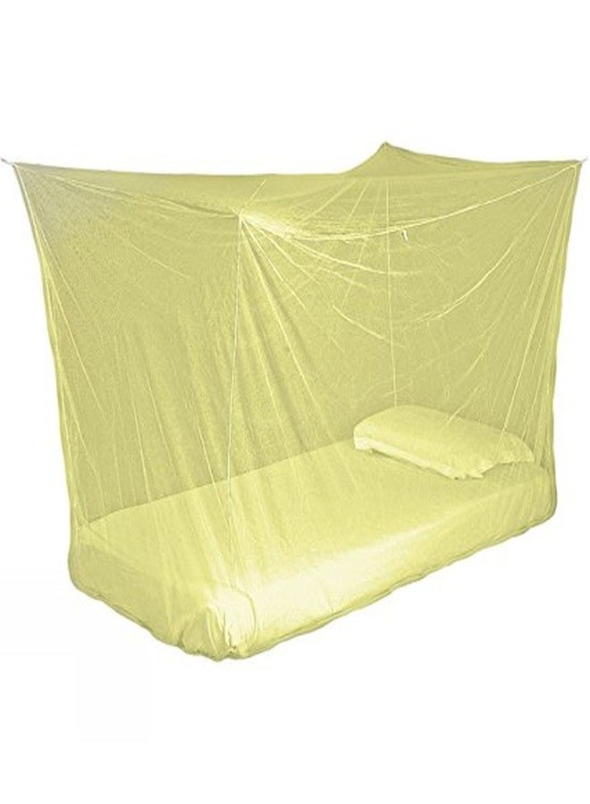 Ans Mosquito net Without Border, 6x6 ft -Double Bed (Ivory)