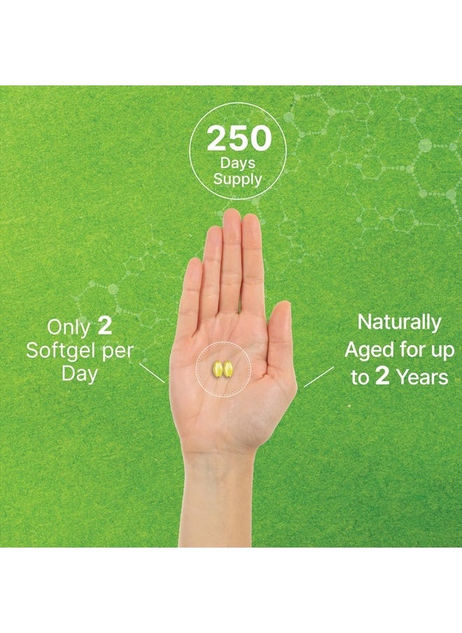 DEAL SUPPLEMENT Odorless Aged Garlic Pills, 6,000mg Per Serving, 500 Softgels – 24:1 Garlic Oil Extract – Fresh Allium Sativum Bulb Source – Heart & Immune Antioxidant Supplements – Non-GMO  - Image 5