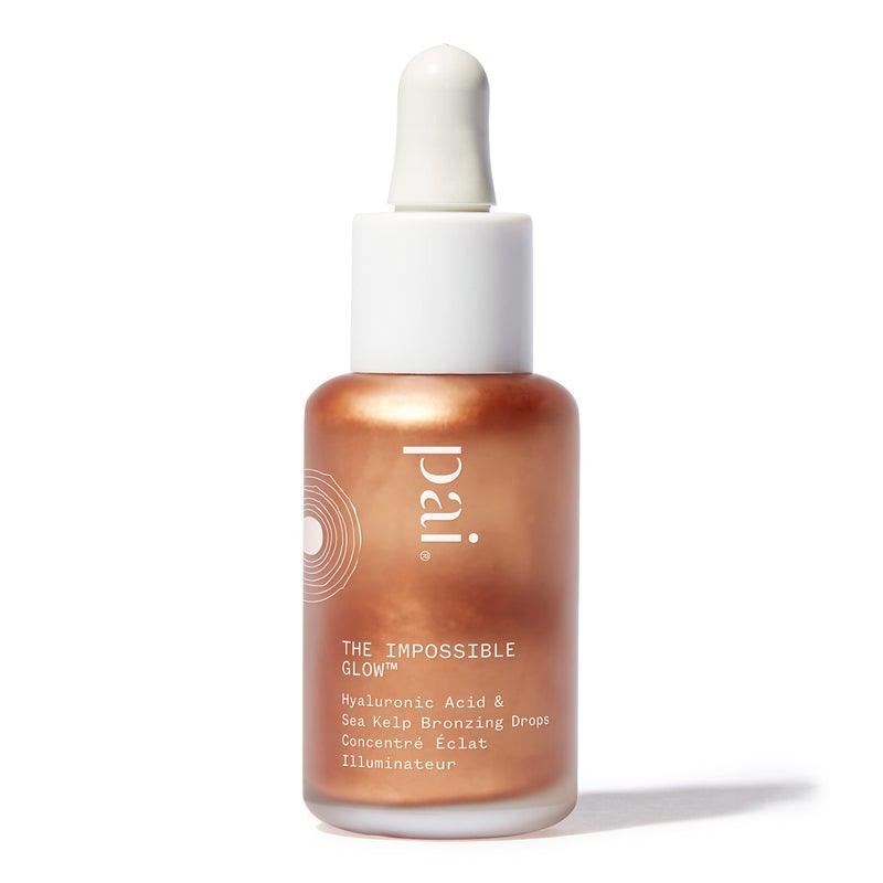 Pai Skincare - The Impossible Glow Organic Hyaluronic Acid + Sea Kelp Glow Drops | Natural, Vegan, Sensitive Skincare (Bronze, 1 fl oz | 30 ml) - Image 1