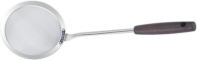 32cm Stainless Steel Filter Spoon Skimmer for Frying Cooking Noodles Potatoes - Image 1