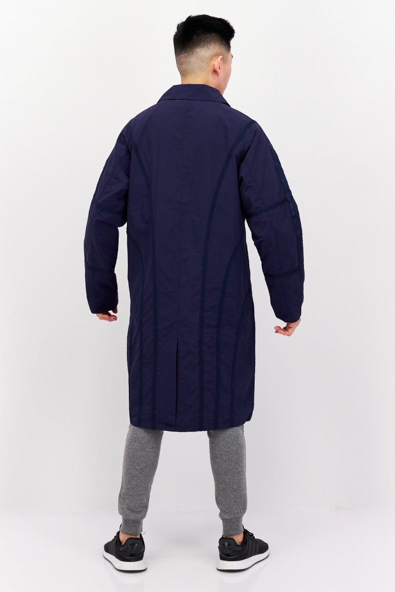 Puma x Palomo Men Sportswear Fit Long Sleeve Outdoor Jacket, Navy Blue - Image 4