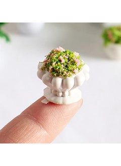 TBoxBo 4 Pcs Dollhouse Potted Plants Miniature Artificial Plant Bonsai Mini Flowerpot Miniature Dollhouse Kit Doll House Mini Plant For 1:12 Dollhouse Decor Zgdyt67D1  - Image 5