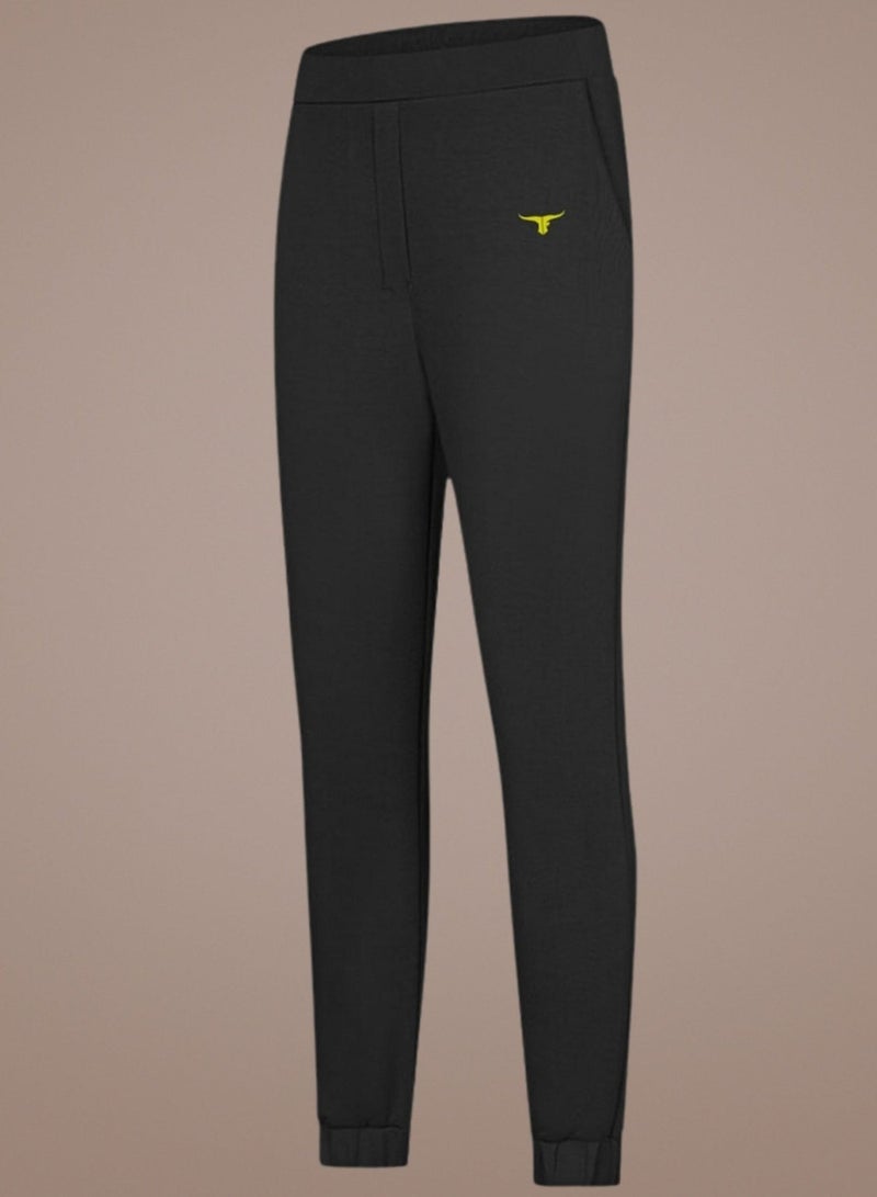 THUGFIT VelocityVibe Womens Jogger/Pants - Black - Image 2