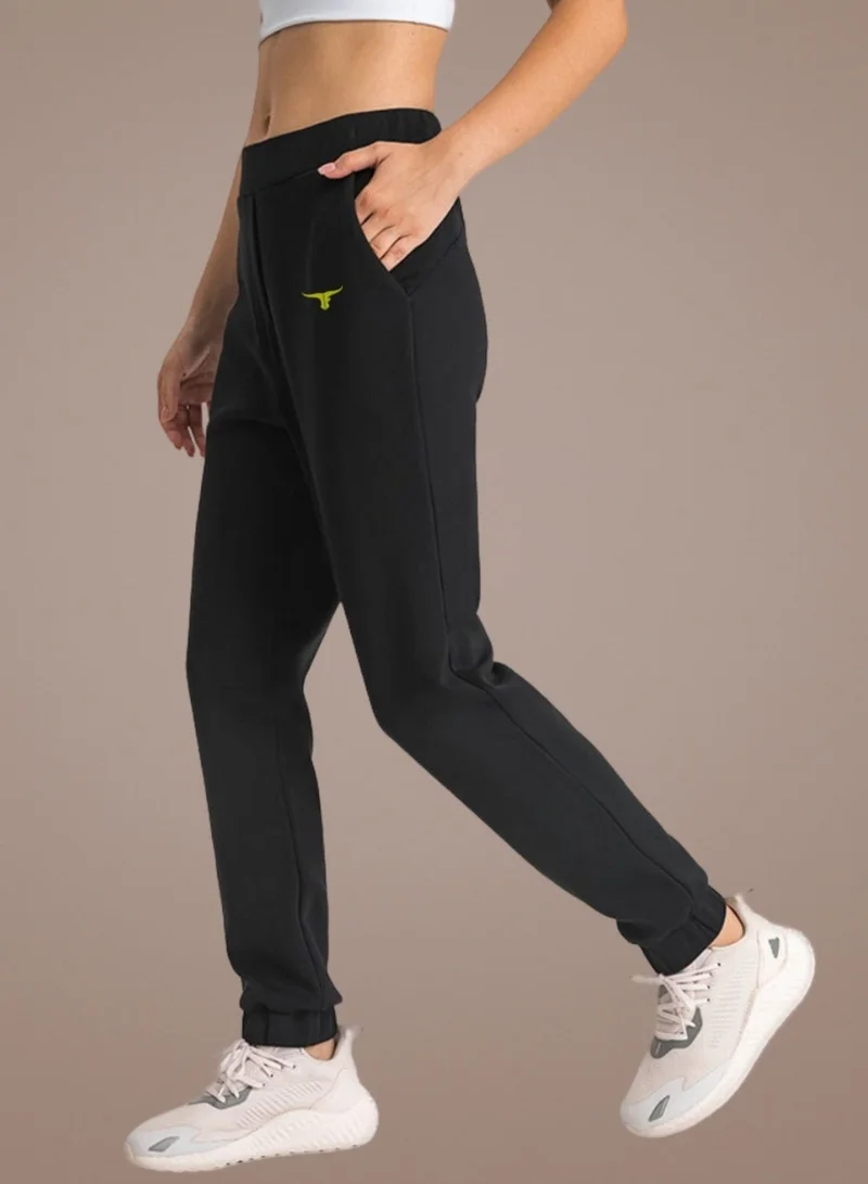 THUGFIT black THUGFIT VelocityVibe Womens Jogger/Pants - Black for Women | Best Price UAE