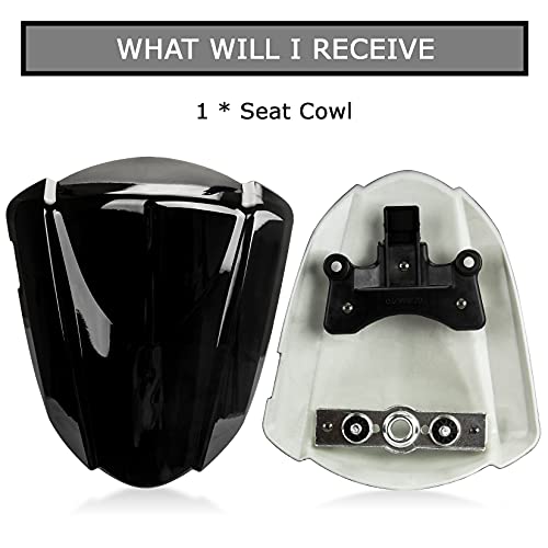 psler غطاء مقعد خلفي psler لدراجة سوزوكي GSXR1000 K7 2007-2008 (أسود) - Image 5