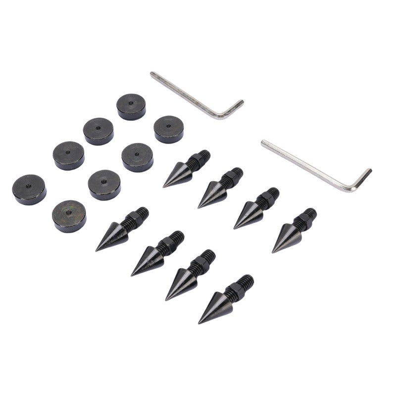 Adjustable Speaker Isolation Spikes: 8 Iron Height-Balancing Units - Enhanced Sound Clarity Vibration Reduction Pads for Speakers Subwoofers Turntables Audio Equipment - Image 5