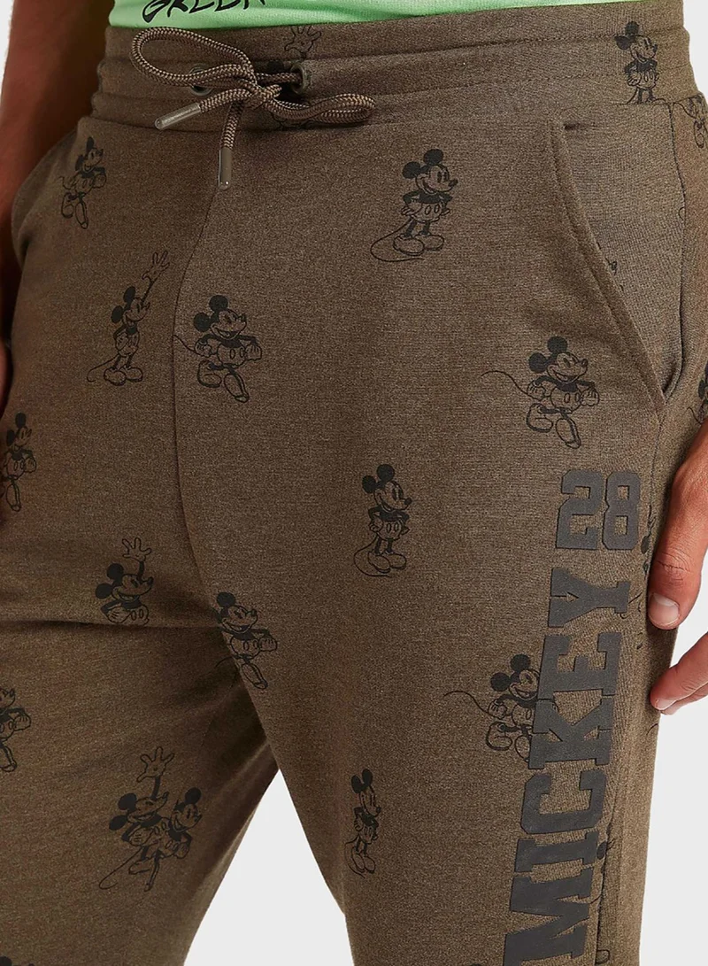 SP Characters Mickey Drawstring Sweatpants