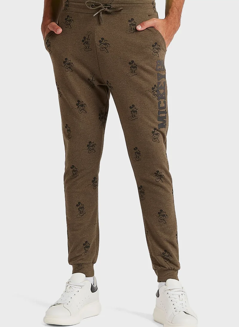 SP Characters Mickey Drawstring Sweatpants