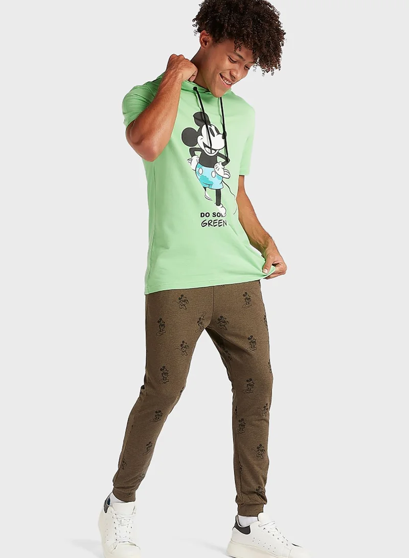 SP Characters Mickey Drawstring Sweatpants