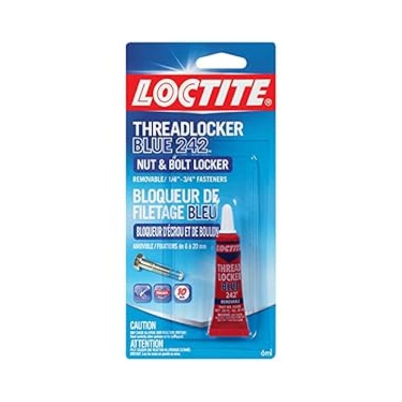 لوكتيت لوكتايت ثريدلوكر بلو ٢٤٢ صامولة ومسامير لوكر ٦ مل - Image 1
