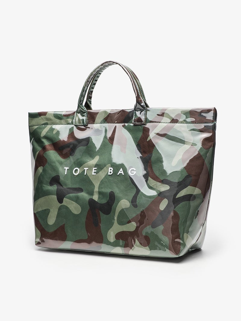Explosions Fashion Vintage Dupont Paper Bag Women'S Large Capacity Kraft Paper Portable Tote Bag - Image 5