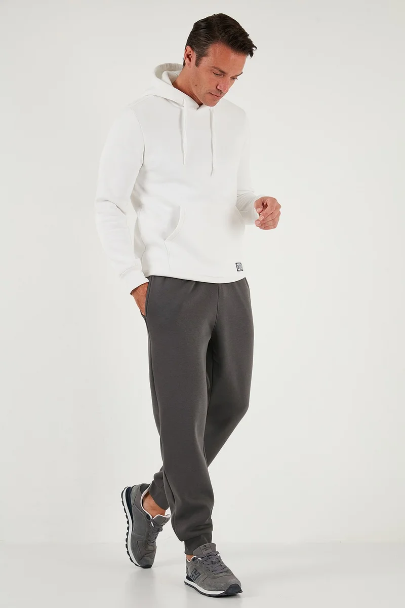 Buratti Cotton Regular Fit Normal Waist Pocket Sweatpants Men's Sweatpants 5908060